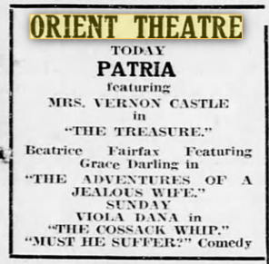 Orient - 1917 Ad (newer photo)